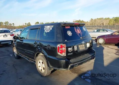 2006 Honda Pilot Lx z USA, uszkodzony, nr VIN 2HKYF18166H552425